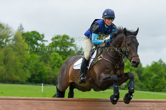 Jodie Amos (GBR) riding Family Affair II