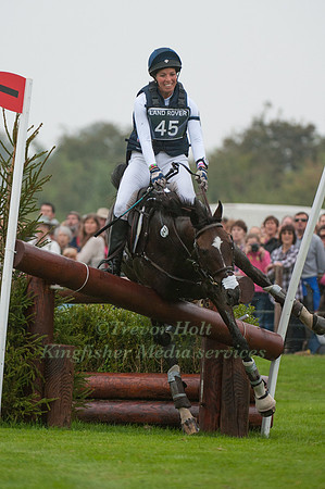 Meghan Odonoghue (USA) riding Pirate competing in the Cross Country Phase