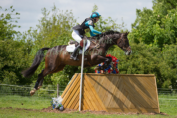 EMMA STRETTON  RIDING WILLY EVER COMPETING IN THE CROSS COUNTRY PHASE OF THE  INTERMEDIATE  COMPETITION AT THE  2017 ROCKINGHAM CASTLE INTERNATIONAL HORSE TRIAL.