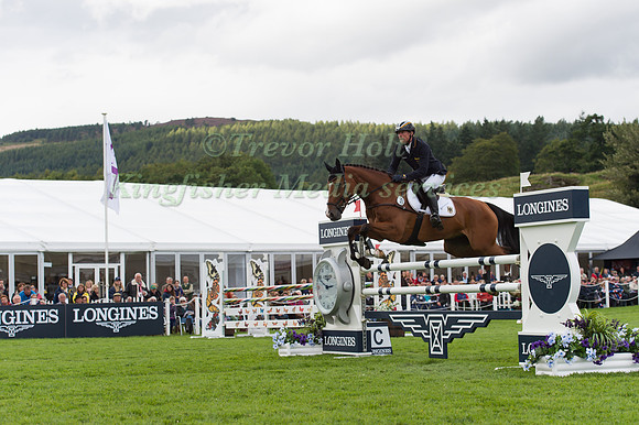 Peter Thomsen of Germany riding Horseware’s Barny