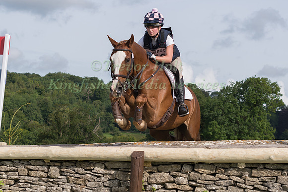 STEPHANIE FAULKNER (GBR) AND SPOT ON FINALE