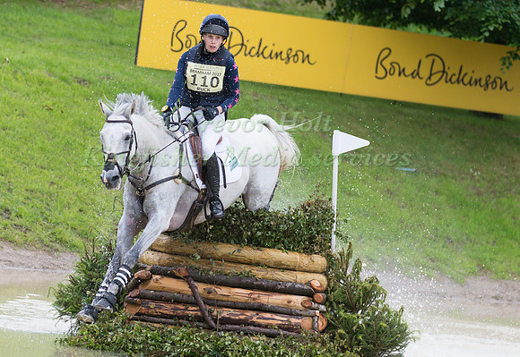GINA RUCK (GBR) AND REHY TOO TAKING PART IN THE CROSS COUNTRY PHASE OF THE  UNDER 25s CCI THREE STAR COMPETITION AT THE 2017 EQUI-TREK BRAMHAM INTERNATIONAL HORSE TRIALS