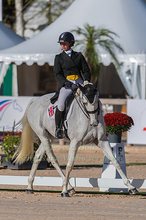 VICTORIA MADSEN (GBR) AND NYSA DE PETRA