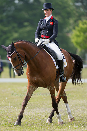 Nicola  Wilson (GBR) riding  One Two Many