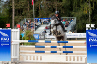 Victoria Madsen(GBR) riding Nysa De Petra