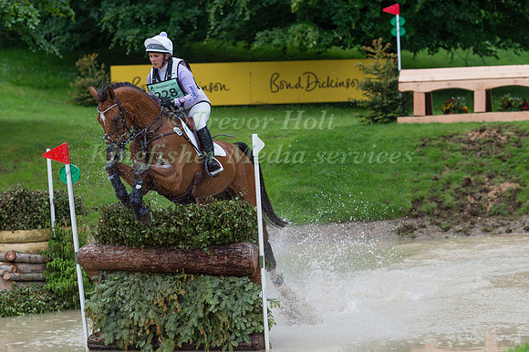 GEMMA TATTERSALL (GBR) AND PAMERO 4 TAKING PART IN THE CROSS COUNTRY PHASE OF THE  CIC THREE STAR COMPETITION AT THE 2017 EQUI-TREK BRAMHAM INTERNATIONAL HORSE TRIALS