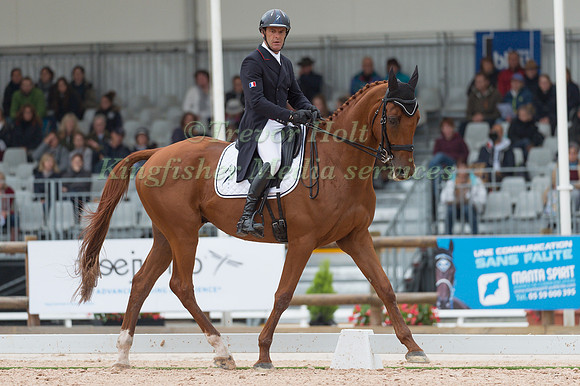 Cedric Lyard (FRA) and  Qatar Du Puech Rouget