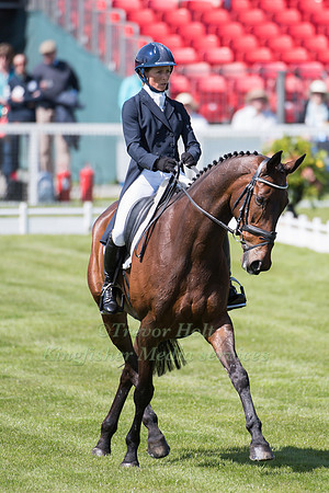 Sarah Ennis of Ireland riding BLM Diamond Delux