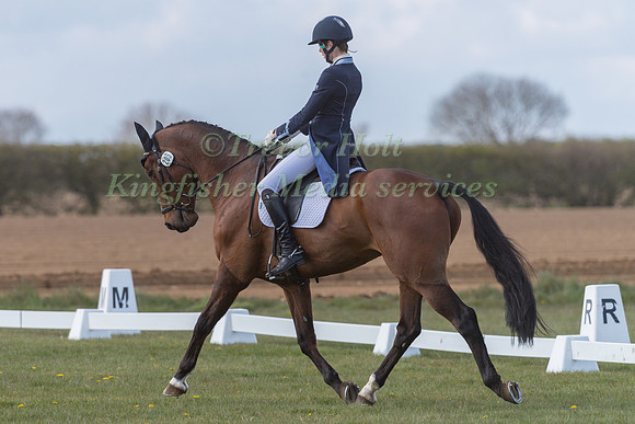 EDIE CAMPBELL RIDING FIREBALL F