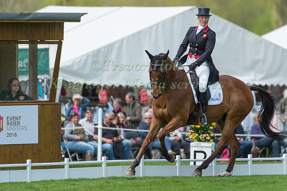 Zara Tindall (GBR) riding Watkins
