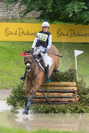 ABIGAIL BOULTON (GBR) AND TILSTON TIC TOC TAKING PART IN THE CROSS COUNTRY PHASE OF THE  UNDER 25s CCI THREE STAR COMPETITION AT THE 2017 EQUI-TREK BRAMHAM INTERNATIONAL HORSE TRIALS