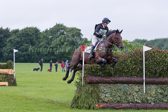 PIGGY FRENCH (GBR) AND VANIR KAMIRA TAKING PART IN THE CROSS COUNTRY PHASE OF THE  CCI THREE STAR COMPETITION AT THE 2017 EQUI-TREK BRAMHAM INTERNATIONAL HORSE TRIALS