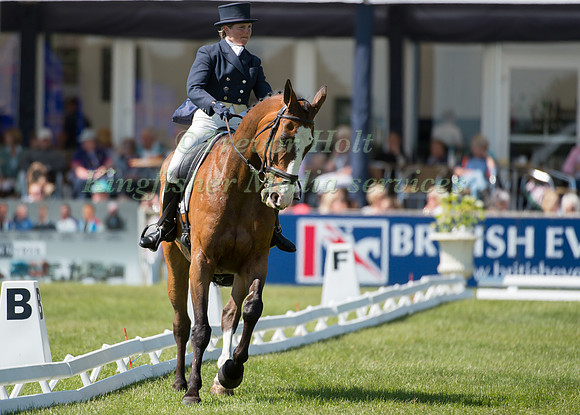Louise Harwood (GBR) riding Mr Potts