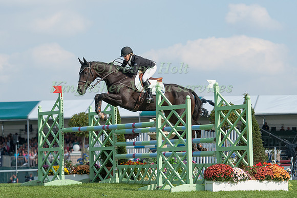 Jonelle Price (NZL) riding The Deputy taking part in the Show Jumping Phase