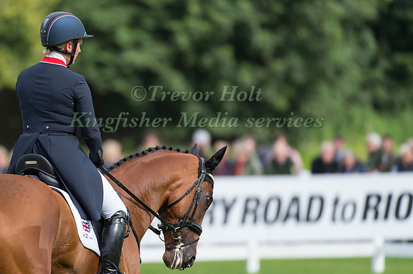 Gemma Tattersall of Great Britain riding Arctic Soul