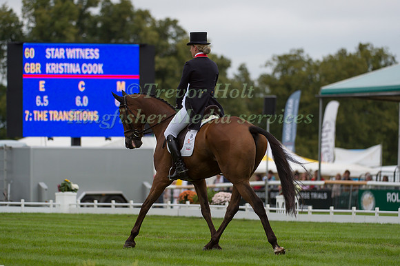 KRISTINA COOK (GBR) RIDING STAR WITNESS
