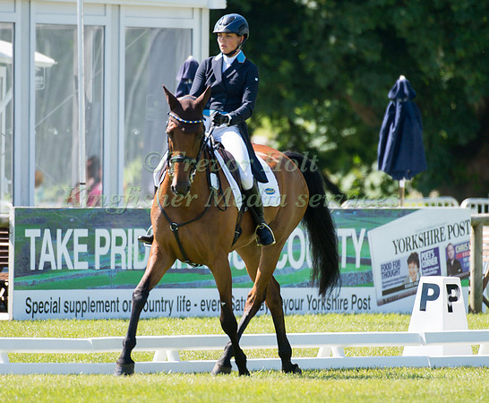 Jahde, Louise Svensson (SWE) riding Viva