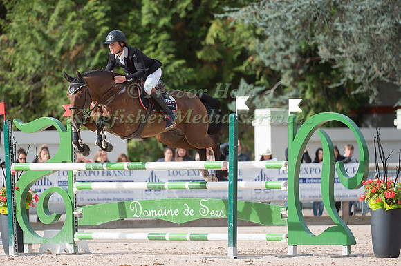 Aurelien Leroy (FRA) riding Boyjoce Chavannais