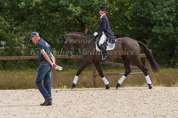 NICOLA WILSON (GBR) AND BULANA