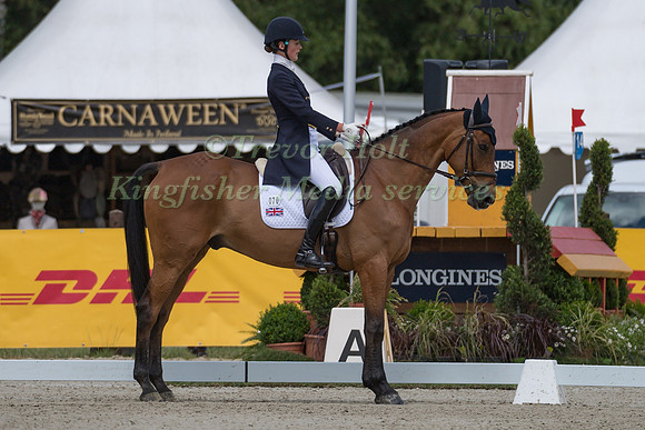 WILLA NEWTON (GBR) AND CHANCE REMARK