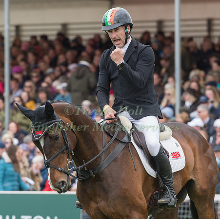 Ciaran Glynn (IRL) and  November Night  taking part in the Show Jumping phase of the 2019 Mitsubishi Motors Badminton Horse Trials
