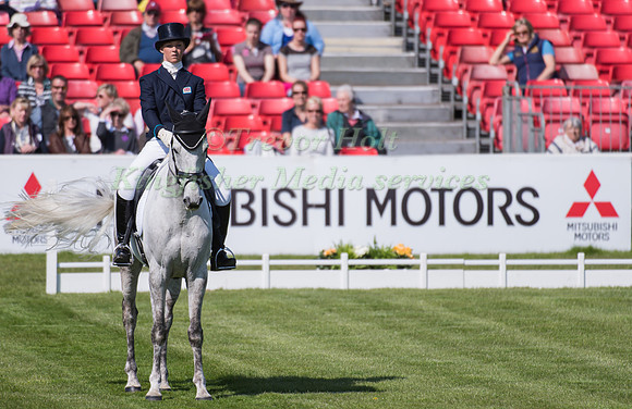 Dani Evans of Great Britain  riding Smart Time