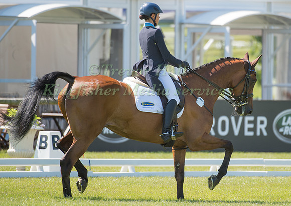 Jahde, Louise Svensson (SWE) riding Viva