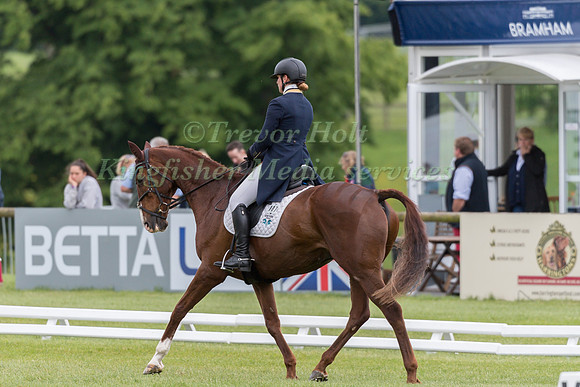 CHARLOTTE EAST (GBR) AND KING ALBERT