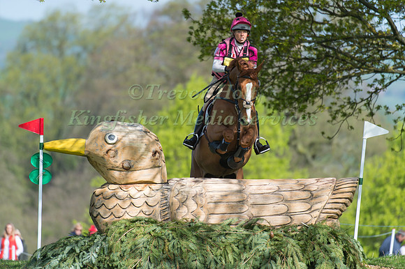 Emma Hyslop-Webb (GBR) riding Pennlands Lord Matcho