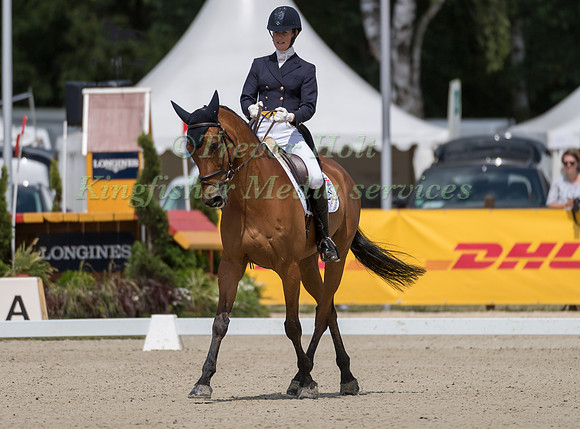 WILLA NEWTON (GBR) AND CHANCE REMARK