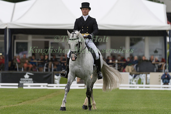 MICHAEL JACKSON (GBR) AND PSH PROMISE ME TAKING PART IN THE DRESSAGE PHASE OF THE  CIC THREE STAR COMPETITION AT THE 2017 EQUI-TREK BRAMHAM INTERNATIONAL HORSE TRIALS e
