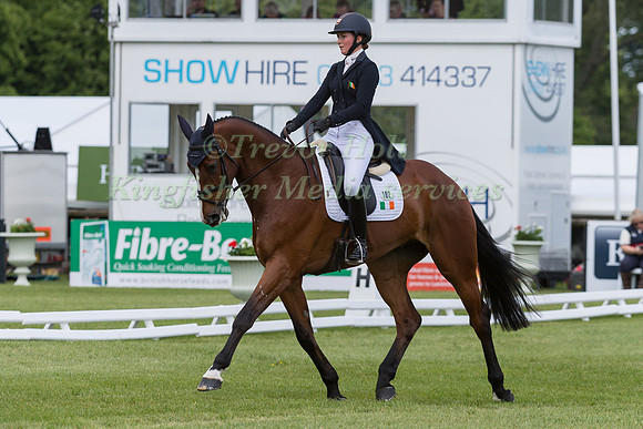 SUSIE  BERRY (IRL) AND RINGWOOD LB TAKING PART IN  DRESSAGE PHASE OF THE BRITISH HORSE FEEDS CCI-LU25 4* COMPETITION AT THE 2019  EQUI-TREK BRAMHAM INTERNATIONAL HORSE TRIALS.