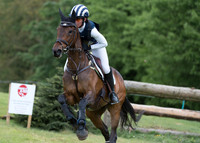CAROLINE  POWELL (NZL) RIDING SPICE SENSATION COMPETING IN THE CROSS COUNTRY PHASE OF THE  INTERMEDIATE  COMPETITION AT THE  2017 ROCKINGHAM CASTLE INTERNATIONAL HORSE TRIAL.