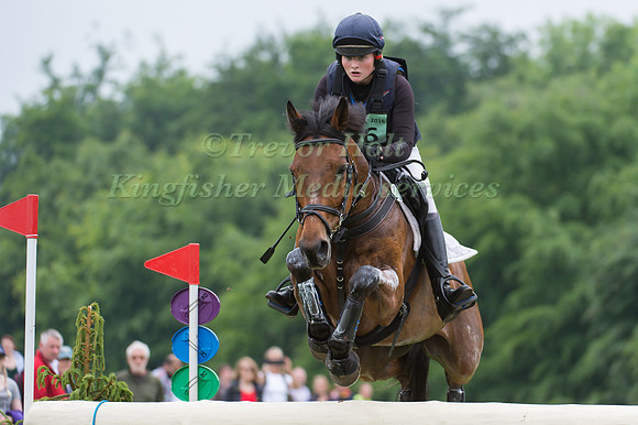 Charlotte Dennis (GBR) riding DHI Hot Chip
