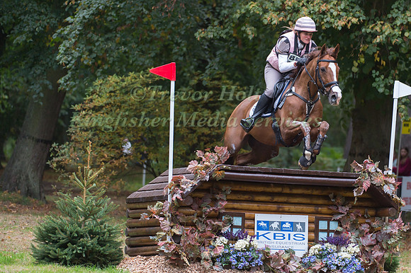 Jane Emma Riley of Great Britain riding  LOMOTO