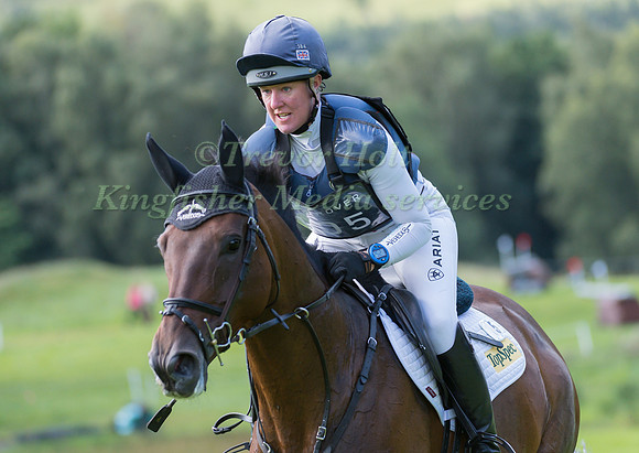 NICOLA WILSON (GBR) AND ELITE JAGUAR