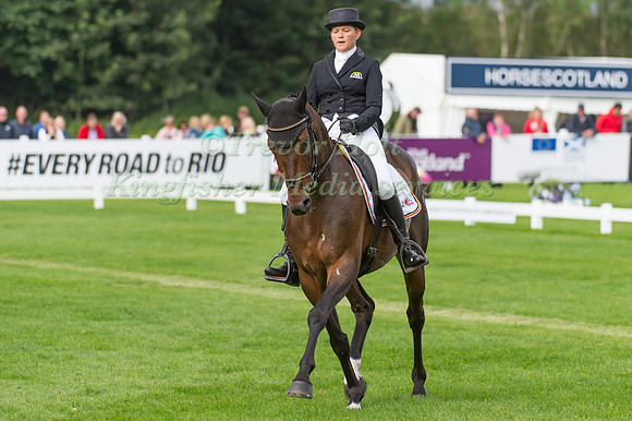 Karin Donckers of Belgium riding Fletcha Van’t Verahof
