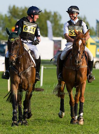 Oliver Townend and Andrew Nicholson
