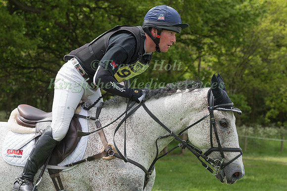 OLIVER TOWNEND  RIDING BALLAGHMOR CLASS COMPETING IN THE CROSS COUNTRY PHASE OF THE  INTERMEDIATE  COMPETITION AT THE  2017 ROCKINGHAM CASTLE INTERNATIONAL HORSE TRIAL.