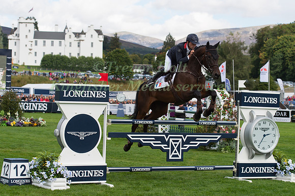 Mathieu Lemoine of France riding Bart L