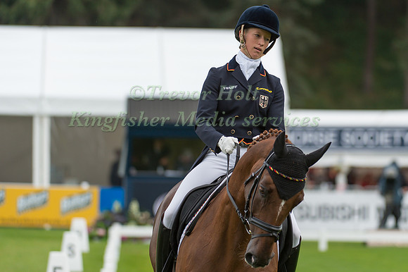 Sandra Auffarth of Germany riding Opgun Louvo