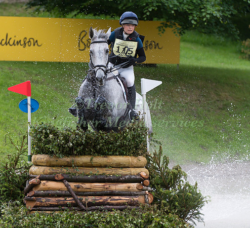 CHARLOTTE BACON (GBR) AND LAST TOUCH TAKING PART IN THE CROSS COUNTRY PHASE OF THE  UNDER 25s CCI THREE STAR COMPETITION AT THE 2017 EQUI-TREK BRAMHAM INTERNATIONAL HORSE TRIALS