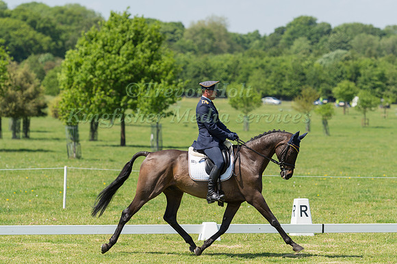 ANDREAS OSTHOLT (GER) RIDING SO IS ET IN THE DRESSAGE PHASE OF THE CICO THREE STAR AT THE 2017 HOUGHTON INTERNATIONAL HORSE TRIALS