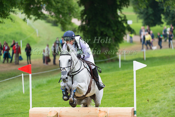 Gemma Tattersall (GBR) riding Quicklook V