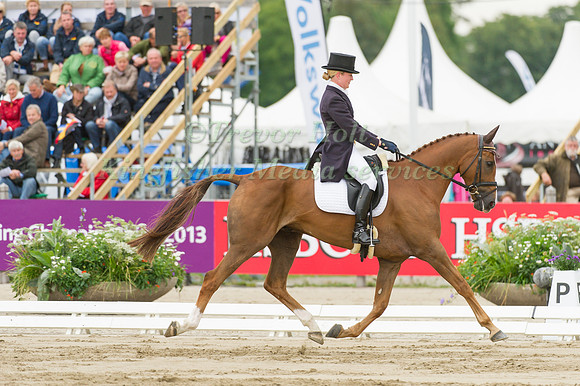 Clare Abbott and Euro Prince