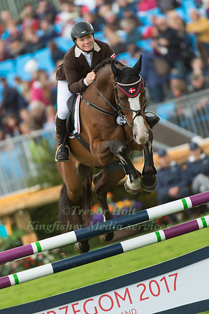 Hanne Wind Ramsgaard of Denmark riding Vestervangs Arami