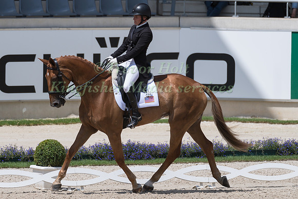 HANNAH SUE BURNETT (USA) AND RF DEMETER