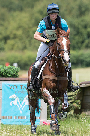 CHARLOTTE EAST (GBR) AND KING ALBERT