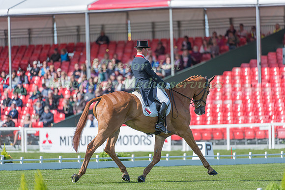 Oliver Townend of Great Britain  riding Armada