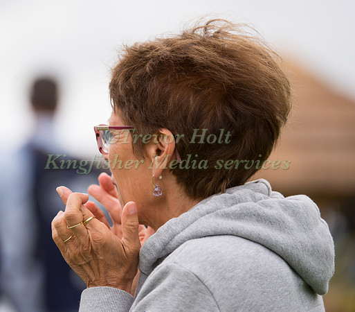 Spectator at dressage